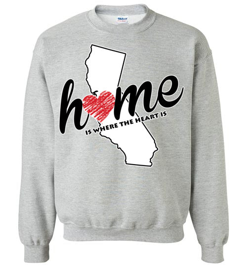 California Home. Youth. Crewneck