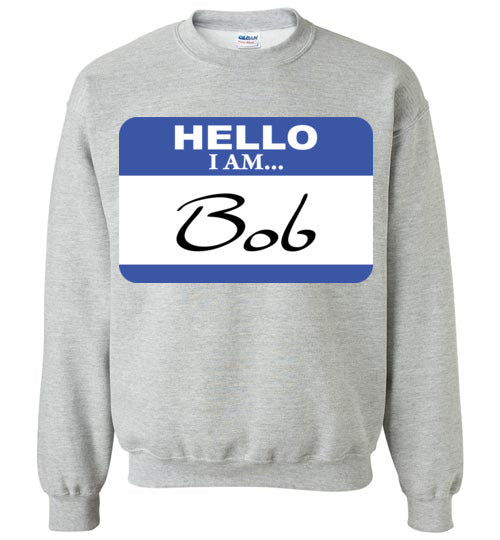 I am Bob. Youth Crewneck