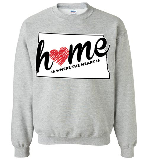 North Dakota Home. Youth. Crewneck