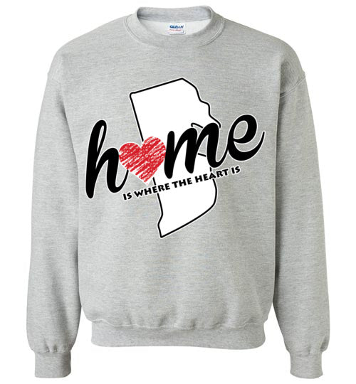 Rhode Island Home. Adult. Crewneck
