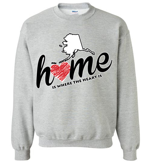 Alaska Home. Adult. Crewneck