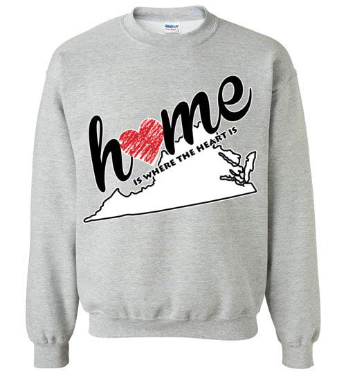 Virginia Home. Youth. Crewneck