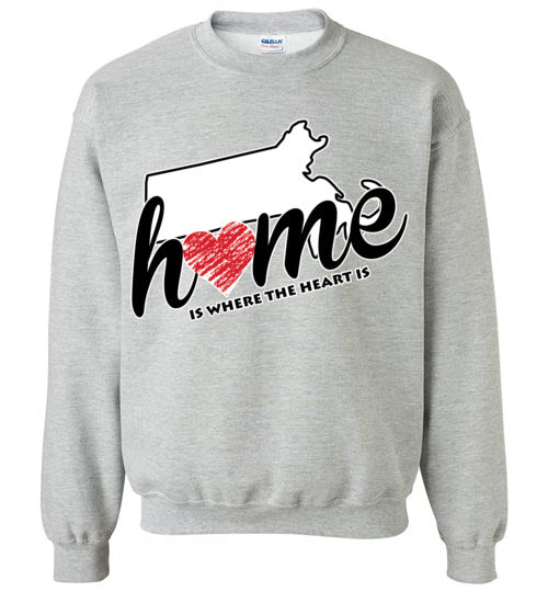Massachusetts Home. Adult. Crewneck