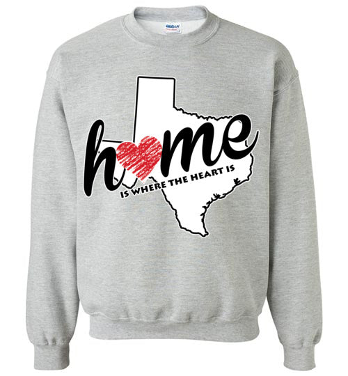 Texas Home. Adult. Crewneck