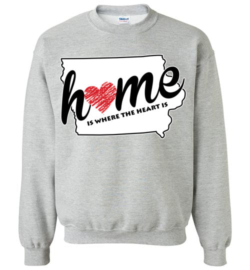 Iowa Home. Youth. Crewneck