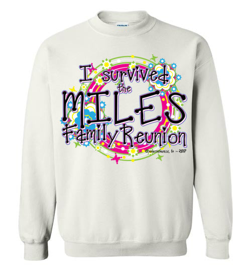 Flowers and Butterflies. Youth. Crewneck Sweatshirt