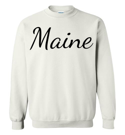 Maine. Adult. Crewneck
