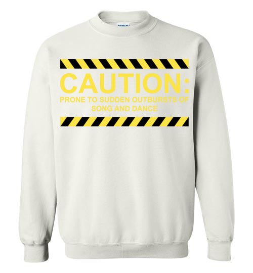 Caution, Song and Dance. Youth. Crewneck