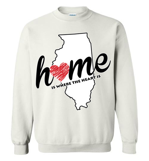 Illinois Home. Youth. Crewneck