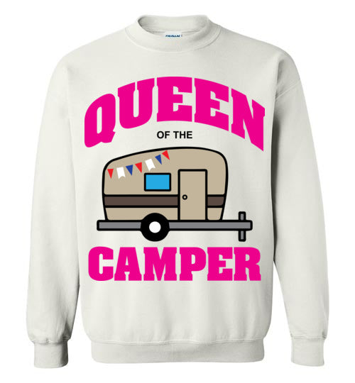 Queen of the Camper. Adult. Crewneck