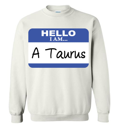 A Taurus. Youth. Crewneck Sweatshirt