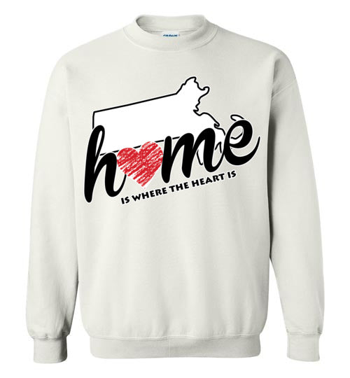 Massachusetts Home. Adult. Crewneck