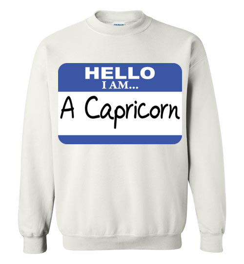 A Capricorn. Youth. Crewneck Sweatshirt