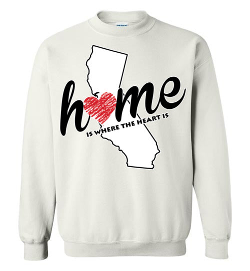 California Home. Youth. Crewneck