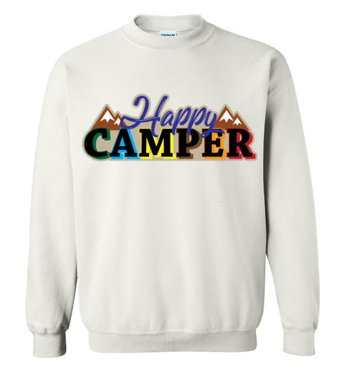 Happy Camper. Youth. Crewneck