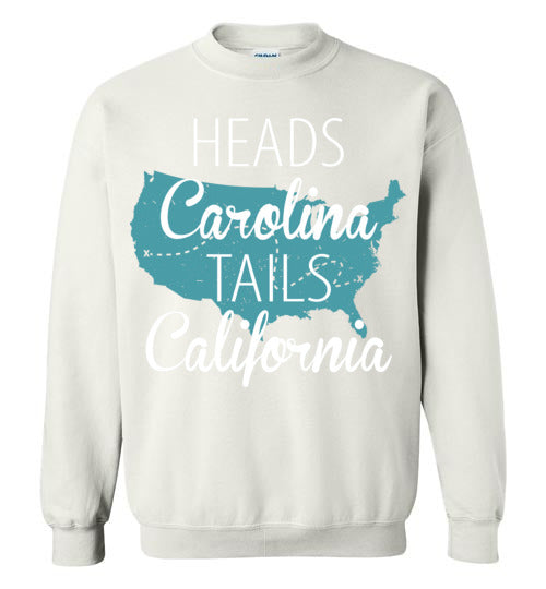 Heads Carolina Tails California