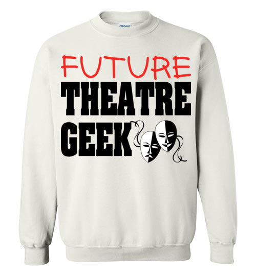 Future Theatre Geek. Youth Crewneck Sweatshirt