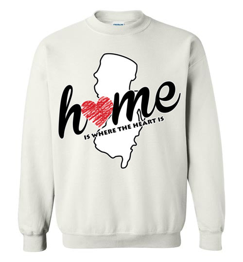 New Jersey Home. Adult. Crewneck