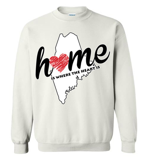 Maine Home. Adult. Crewneck