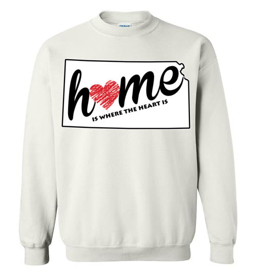 Kansas Home. Adult. Crewneck