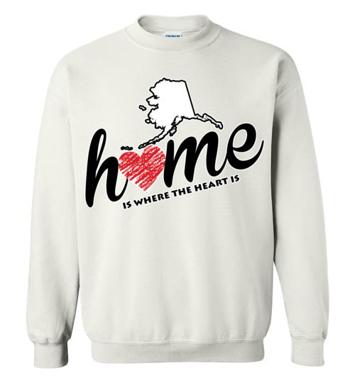 Alaska Home. Adult. Crewneck