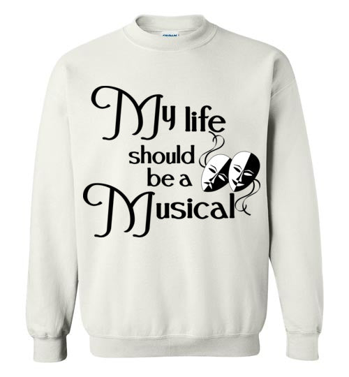 Musical Life. Adult. Crewneck Sweatshirt