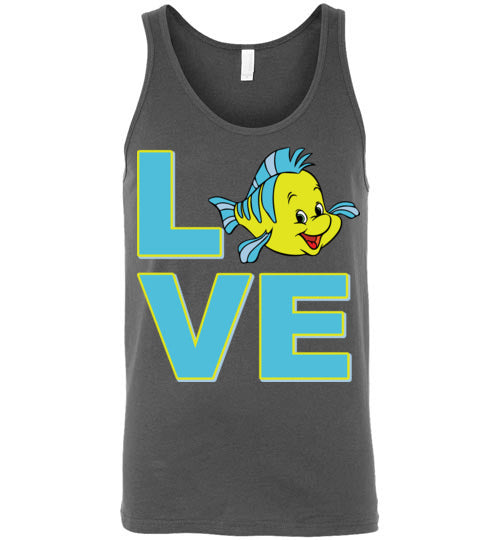 Love Flounder. Adult. Tank