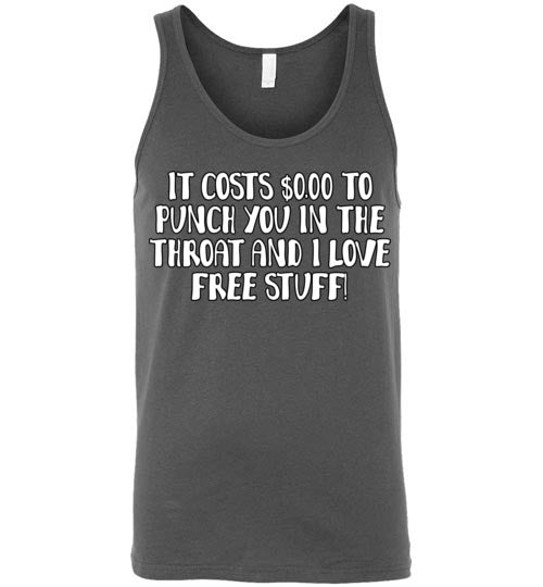 Throat Punch. Adult. Unisex Tank