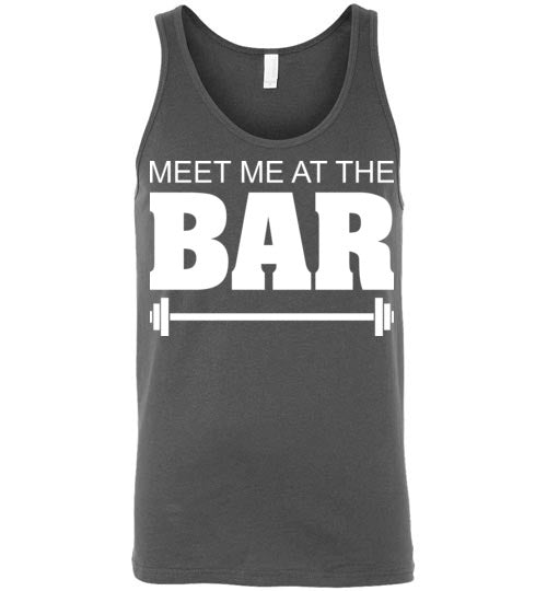 Meet me at the Bar. Adult. Unisex Tank