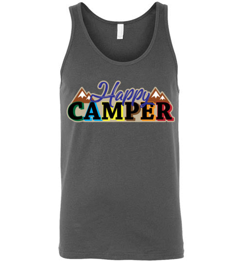 Happy Camper. Adult. Unisex Tank