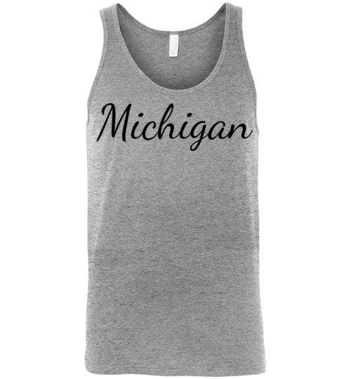 Michigan. Adult. Unisex Tank