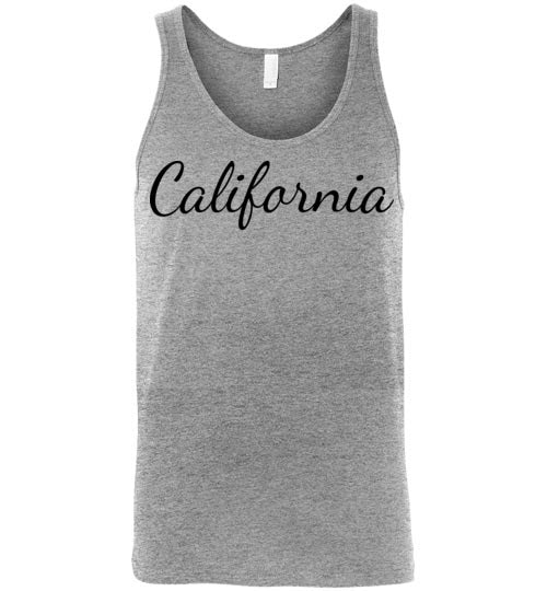 California. Adult. Unisex Tank