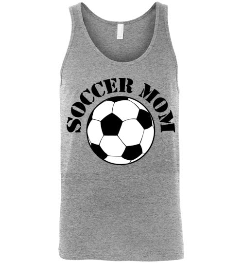 Soccer Mom. Adult. Unisex Tank
