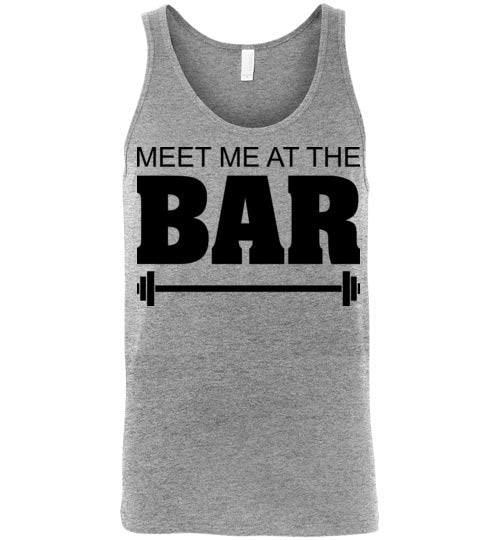 Meet me at the Bar. Adult. Unisex Tank