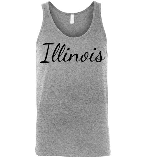 Illinois. Adult. Unisex Tank
