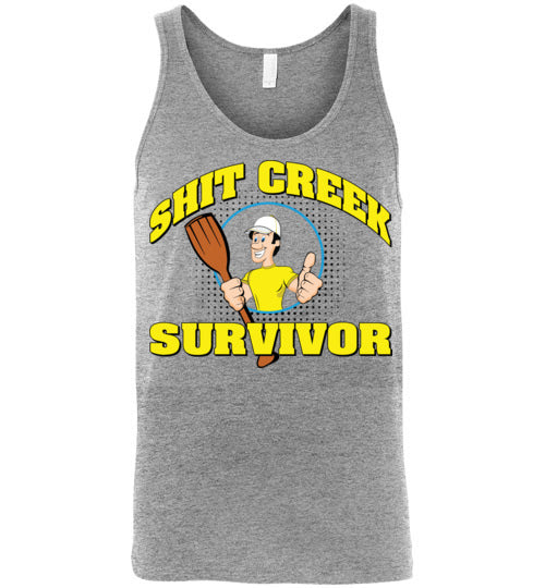 Shit Creek Man. Adult. Tank