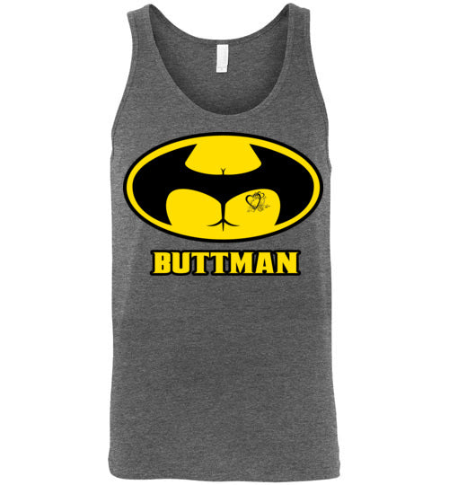 Buttman Heart. Adult. Unisex Tank