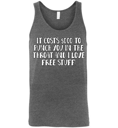 Throat Punch. Adult. Unisex Tank