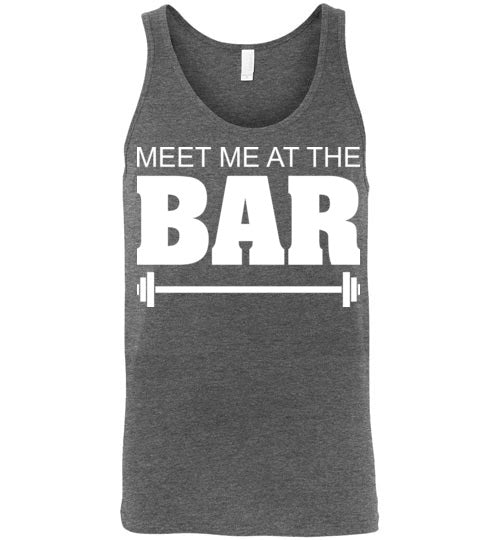 Meet me at the Bar. Adult. Unisex Tank