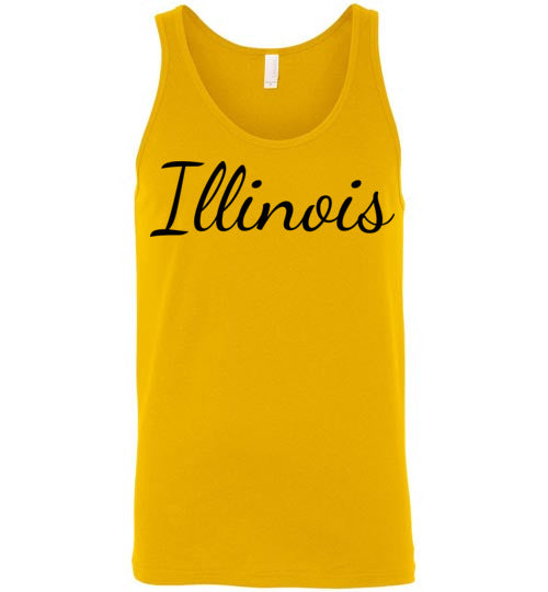 Illinois. Adult. Unisex Tank