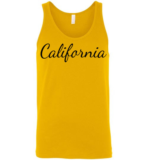 California. Adult. Unisex Tank
