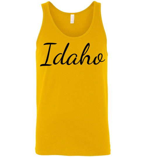 Idaho. Adult. Unisex Tank