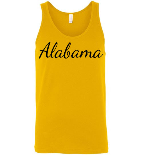 Alabama. Adult. Unisex Tank
