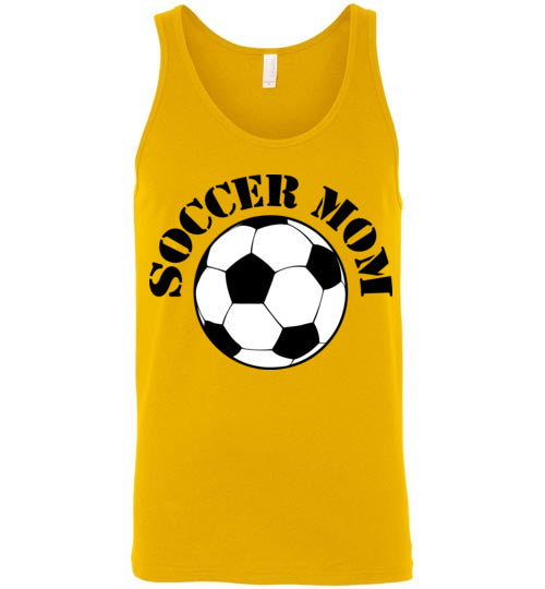 Soccer Mom. Adult. Unisex Tank