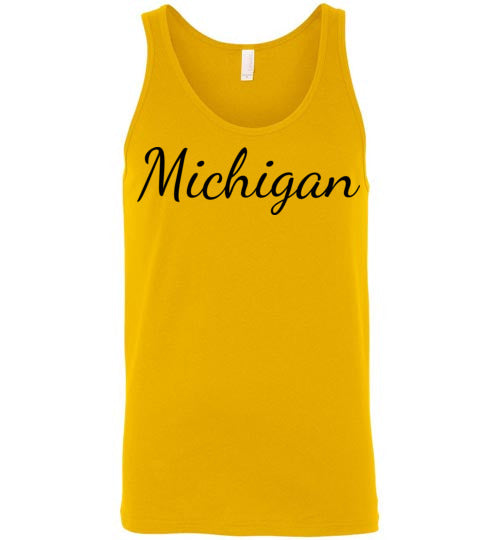 Michigan. Adult. Unisex Tank