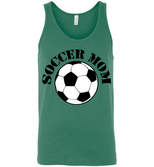 Soccer Mom. Adult. Unisex Tank