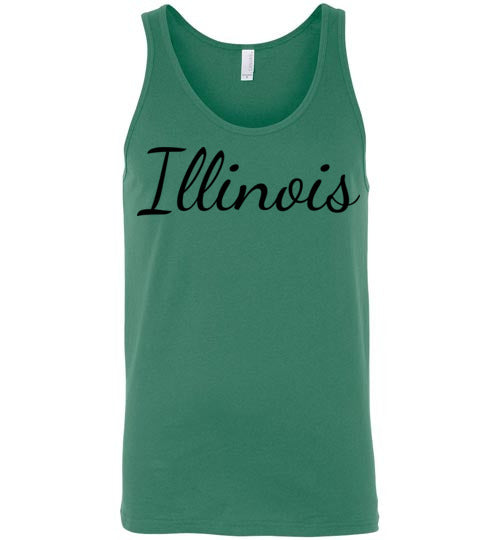 Illinois. Adult. Unisex Tank