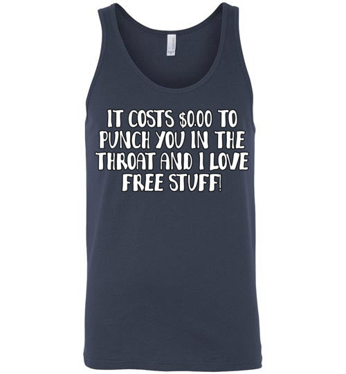 Throat Punch. Adult. Unisex Tank
