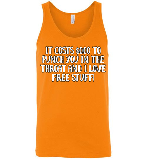 Throat Punch. Adult. Unisex Tank