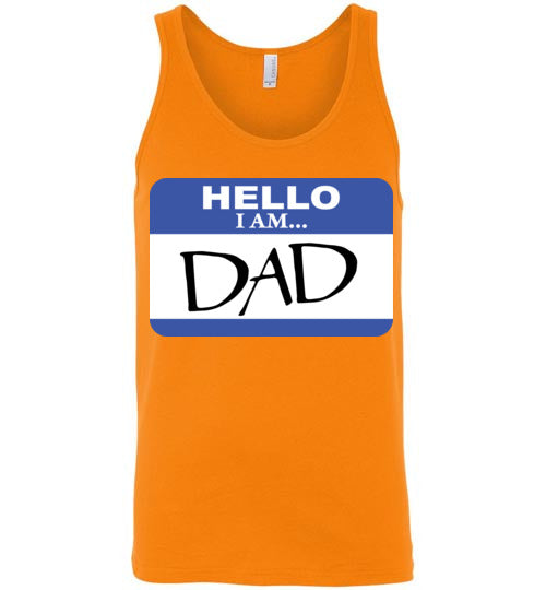 Dad. Adult. Unisex Tank
